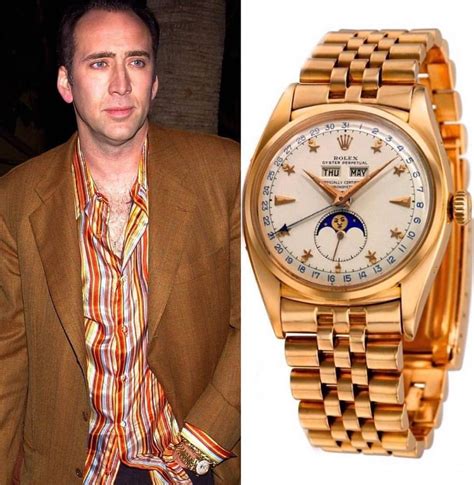 rolex nicholas cage|nicolas cage rolex.